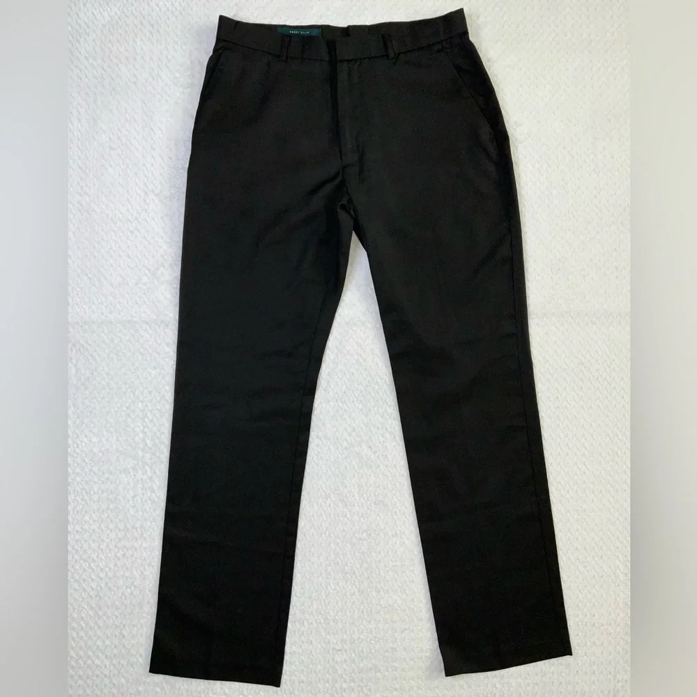Perry Ellis black slim fit dress pants